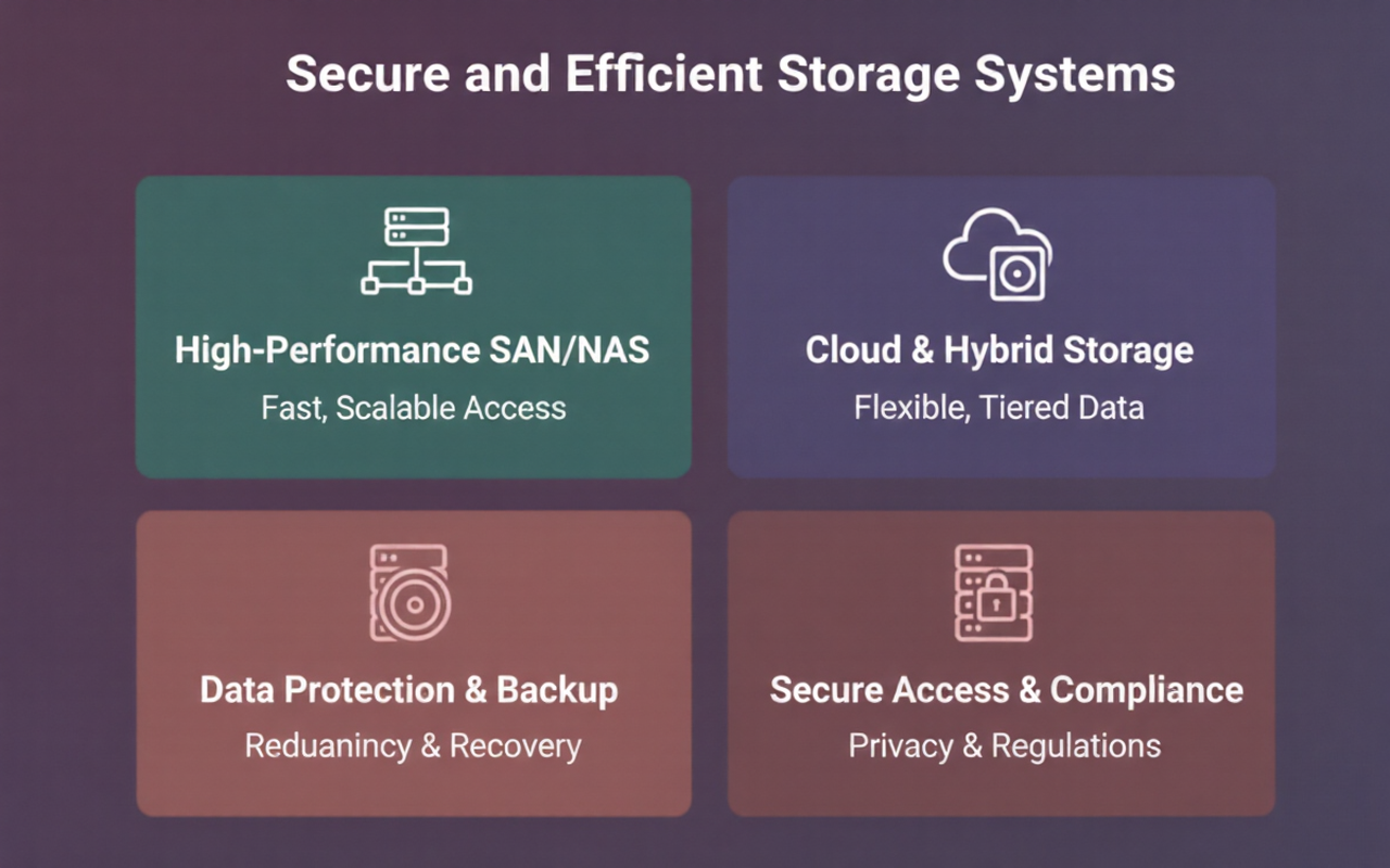Secure and Efficient Storage Systems